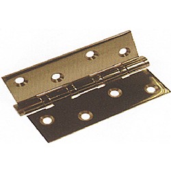 109P Brass 2 Ball Bearing Hinge - 2.5mm Leaf Thickness