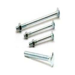 Cup Sq Hex Coach Bolts BZP