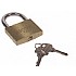 Double Locking Brass Padlock